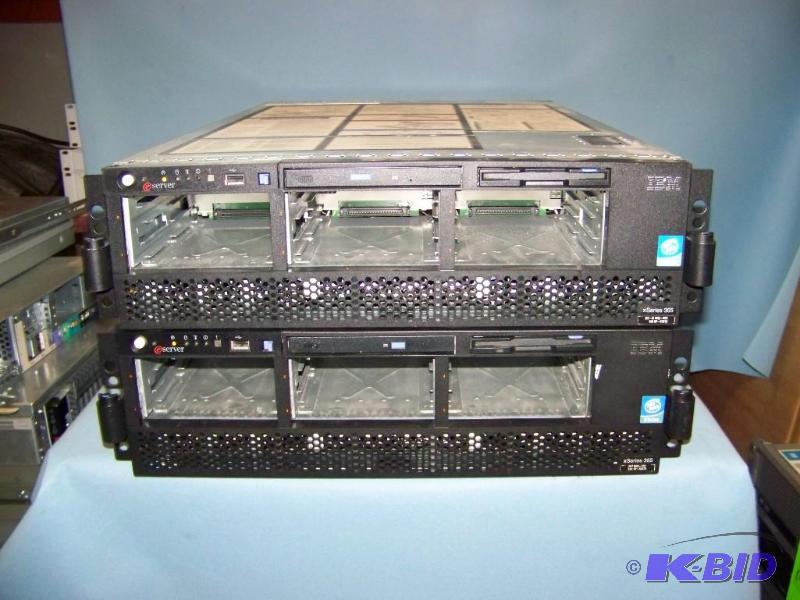 (2) IBM, xSeries, Computer ServersServer Chassis