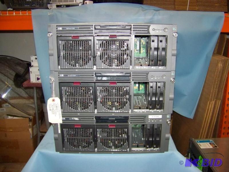 (3) HP (Hewlett Packard), ProLiant, Computer ServersServer Chassis
