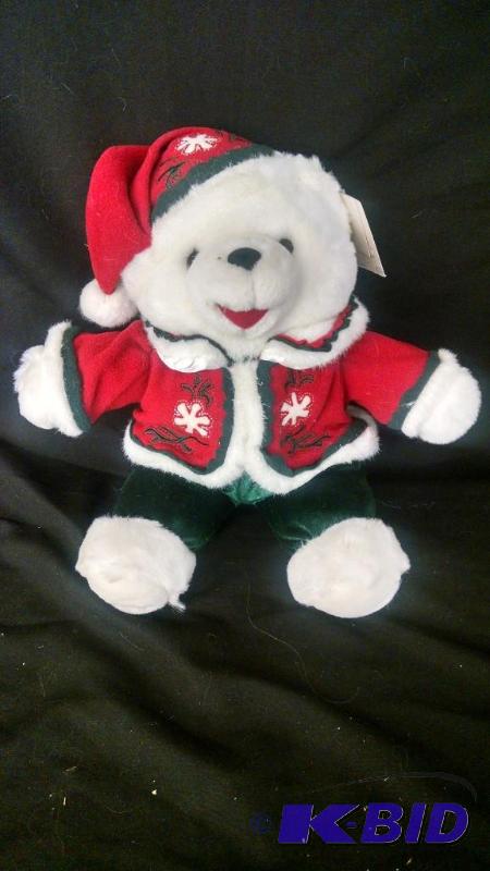Christmas teddy bear Lot of two 2004. 13&quo...