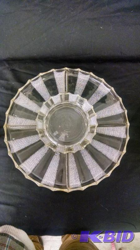 Serving set 2 piece. 4 dividers 13&quot and...