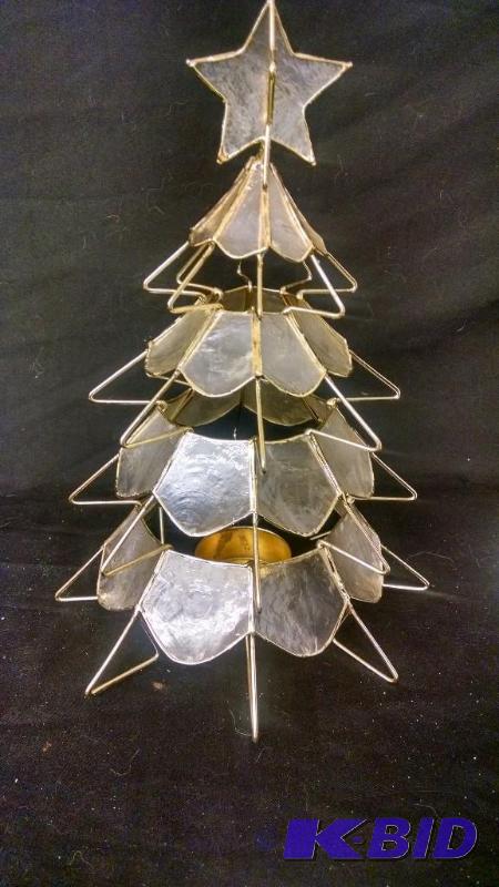 Christmas tree tealight - 12&quotH...