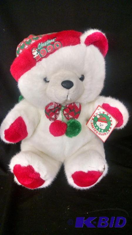 1990 christmas bear