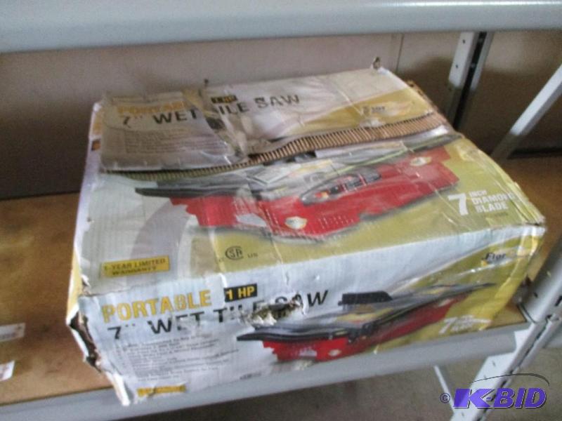7&quot tile saw...