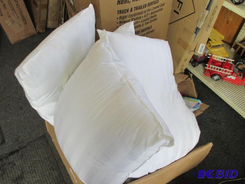 box of pillows...