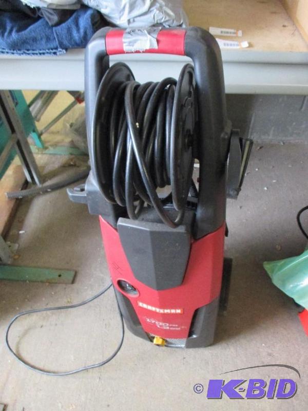 craftsman pressure washer...