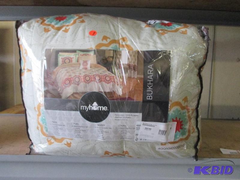 8 pc king bed set...