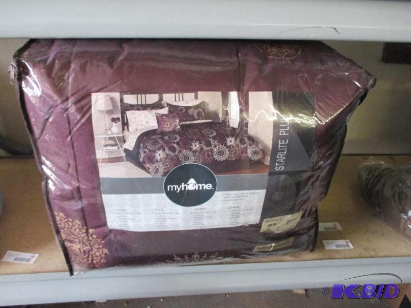 8 pc king bed set...