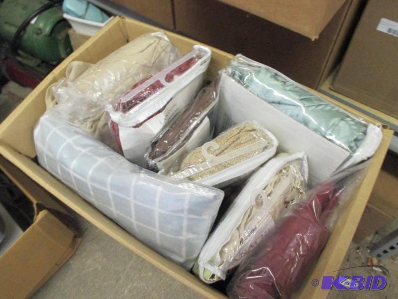 box of window treatments...