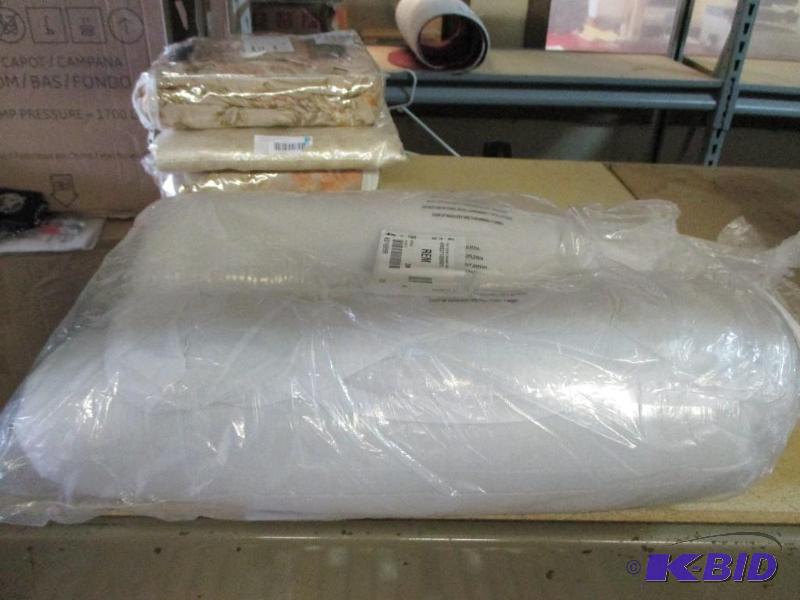 pr of rolled pillows...