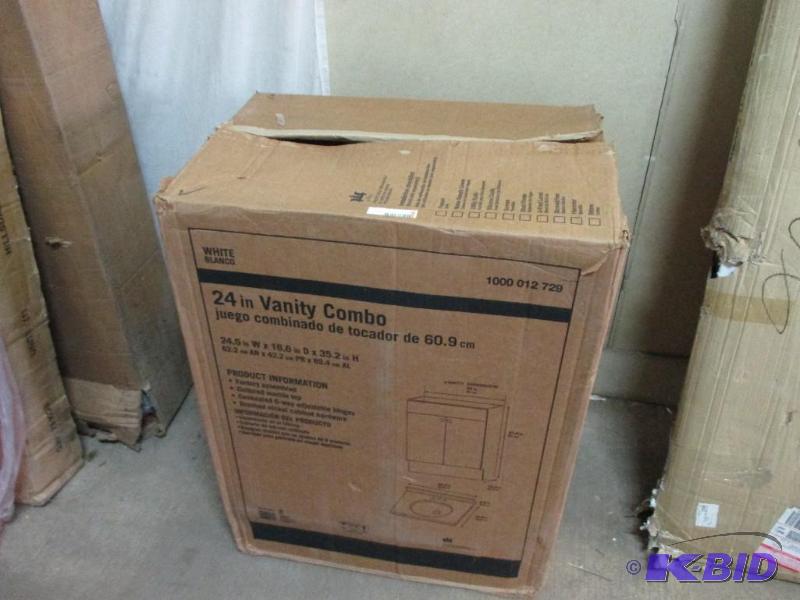 white 24&quot vanity...