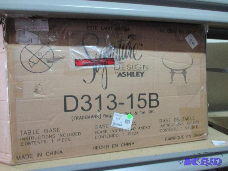 ashley table base...