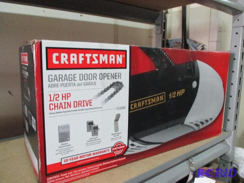 Craftsman 12 hp garage opener power head...