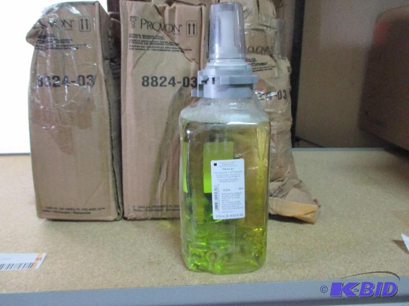 9 bottles provon soap...