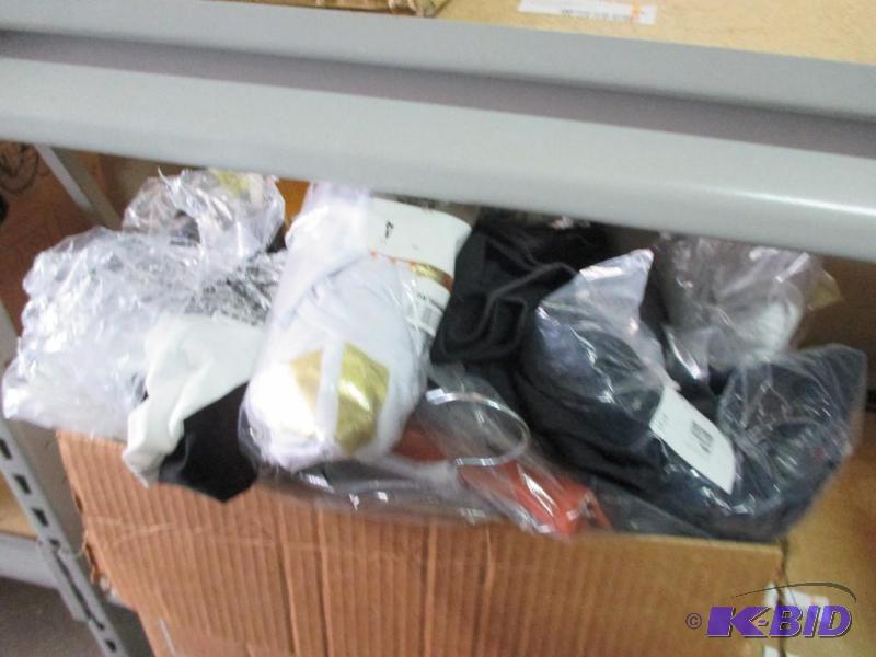 box of plus sized womens clothes...