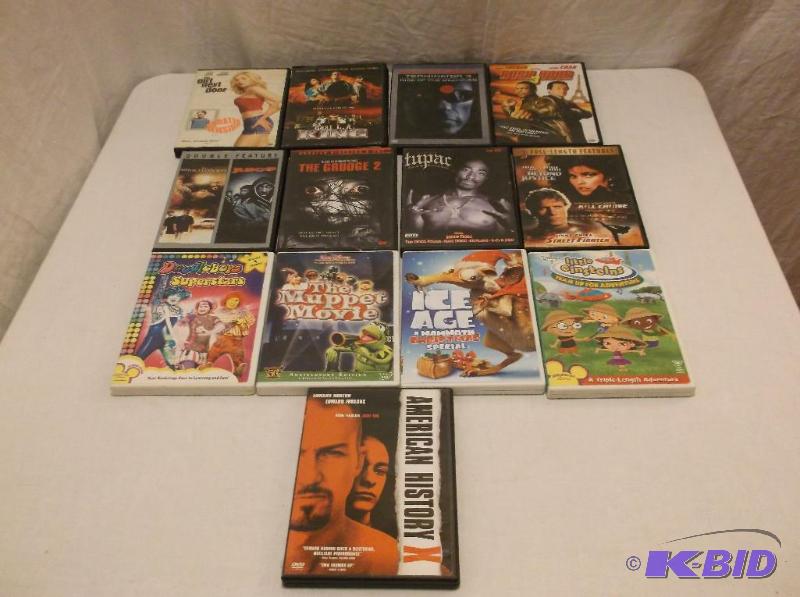 lot 51 image: Nice lot of 13 DVDS all appear in good usabl...