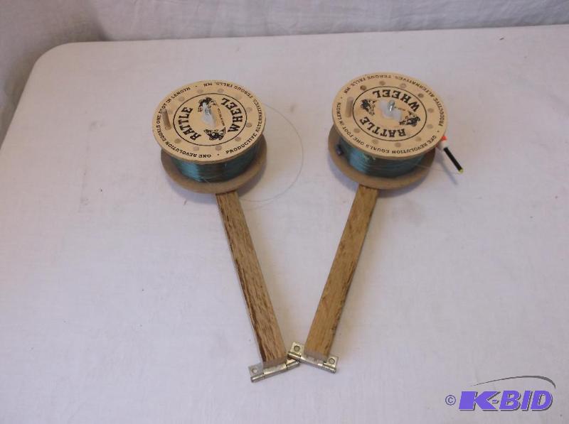 lot 64 image: Nice lot with 2 rattle Wheels both in great c...
