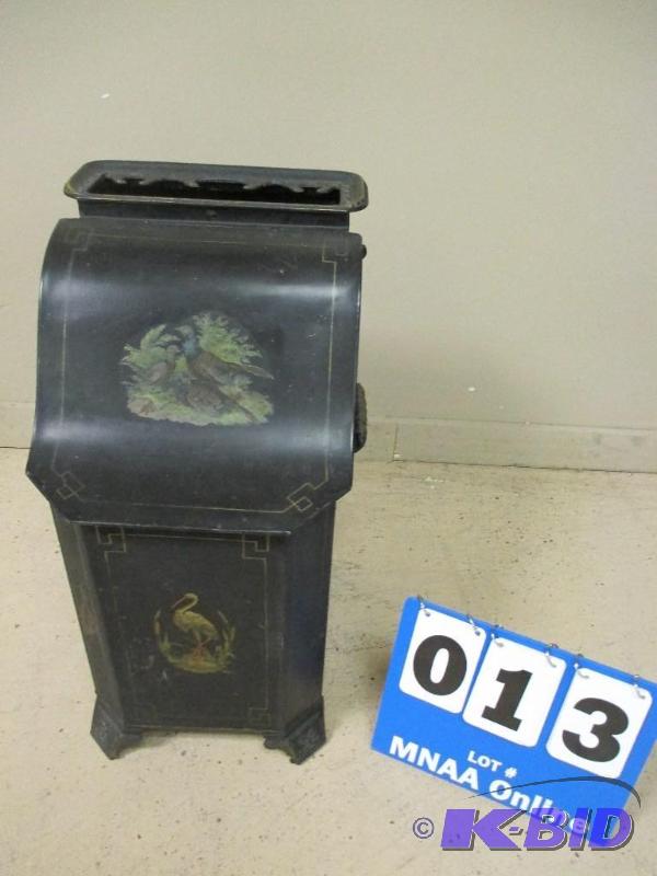Antique Sidney Shepard Fireplace Coal Ash Bin