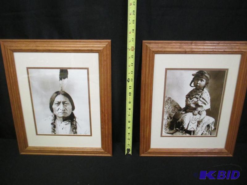 Two Native American Framed Prints