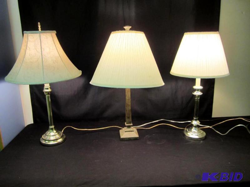 3 Table Lamps