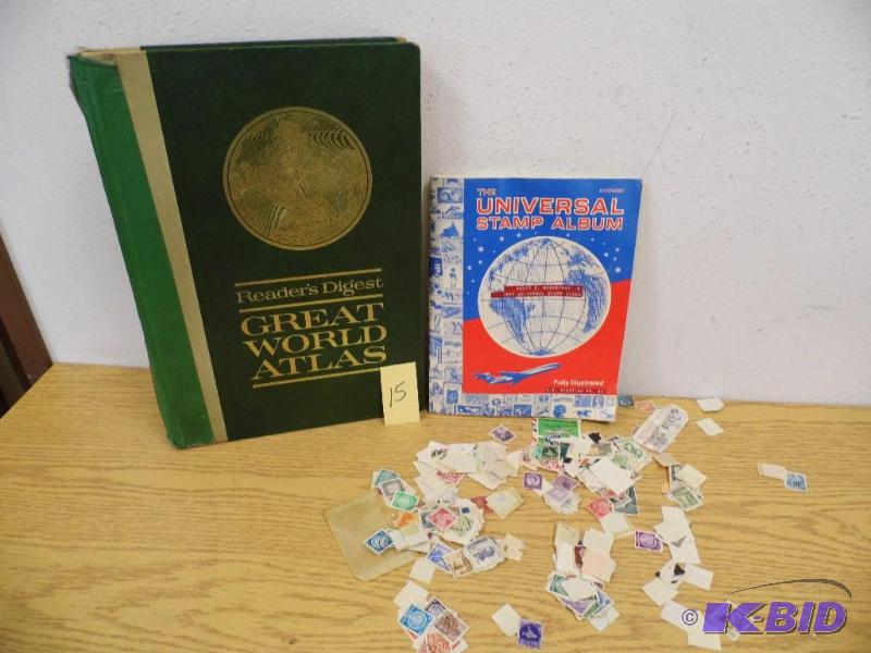 Atlas & Stamp Album