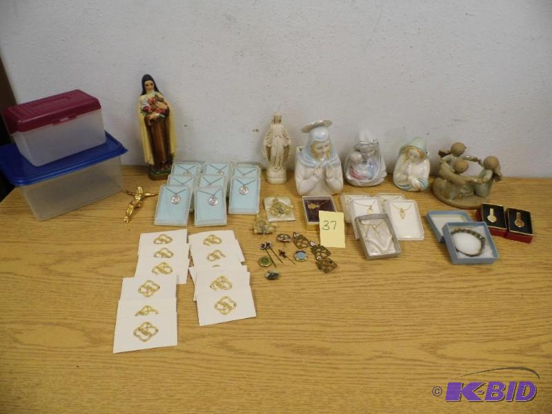 Religious Figures & Jewelry