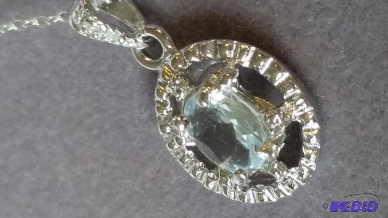 Mesmerizing Aquamarine  gemstiPendant