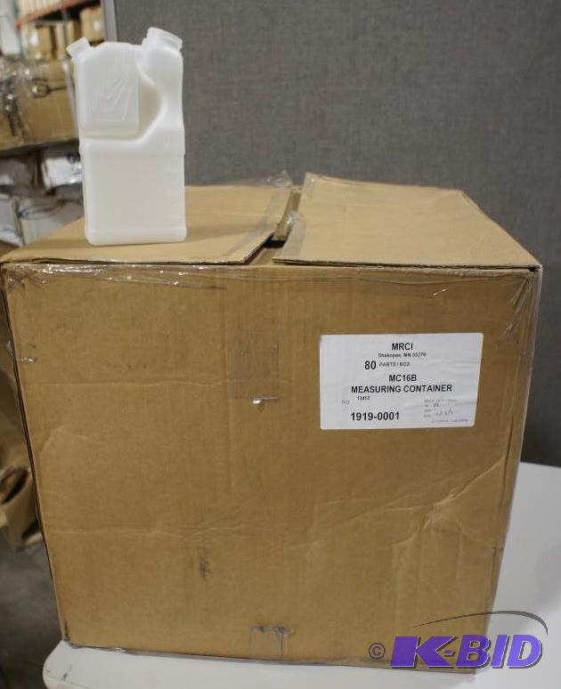 lot 31 image: 1 Case - 80 Total&nbspPcs - Custom Pak Measu...
