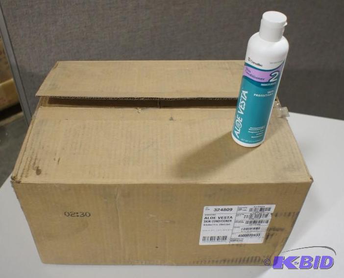 lot 34 image: 1 Case - 48 Total Bottles - Aloe Vesta Skin C...