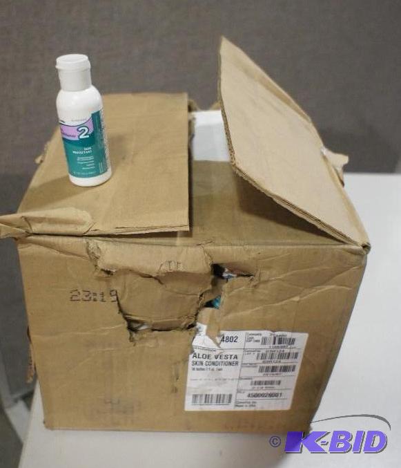lot 38 image: 98 Total Bottles - Aloe Vesta - Skin Protecta...
