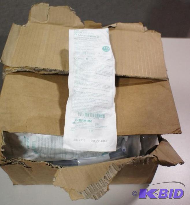 lot 42 image: 1 Case - 50 Total Pcs - B-Braun IV Administra...