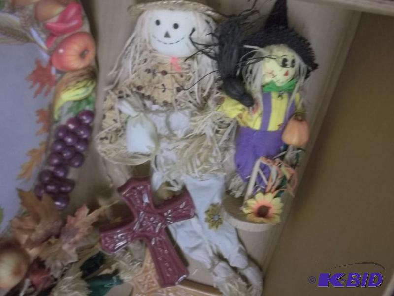 lot of fall decorations