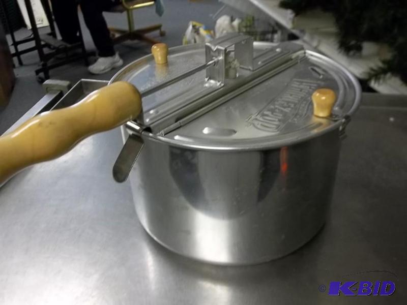 popcorn maker stove top whirly pop new