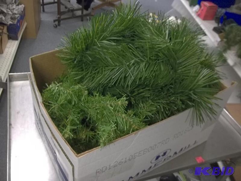 box of tree garland