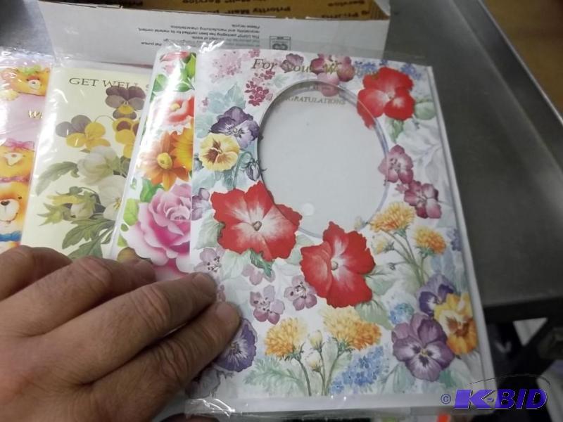 Lot of 12 musical greeting cards, congratulations, birthday, get well, ect.