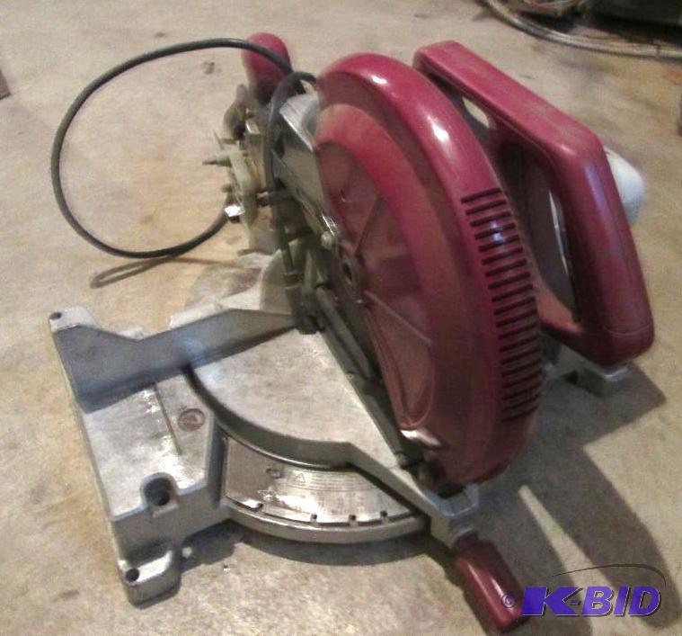 lot 5 image: 12 Miter saw, AC electric...