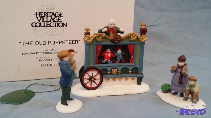 The old Puppeteer # 5802-5 set of 3