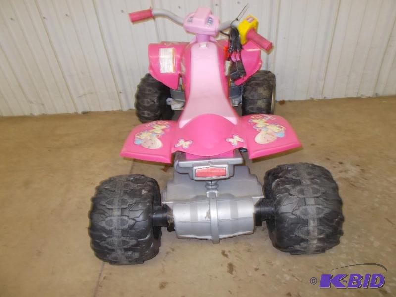 kawasaki barbie 4 wheeler charger