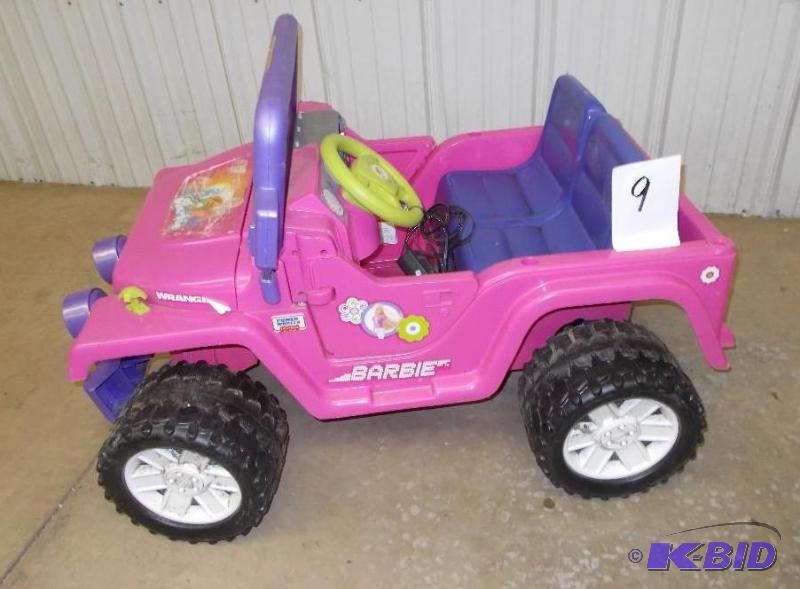 fisher price barbie jeep battery