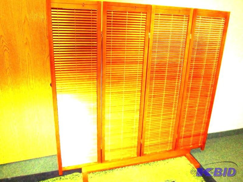 Tranquility wooden shutter screen room divide...