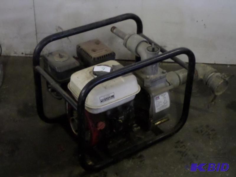 North Star Trash Pump With Honda Gas Engine, ...