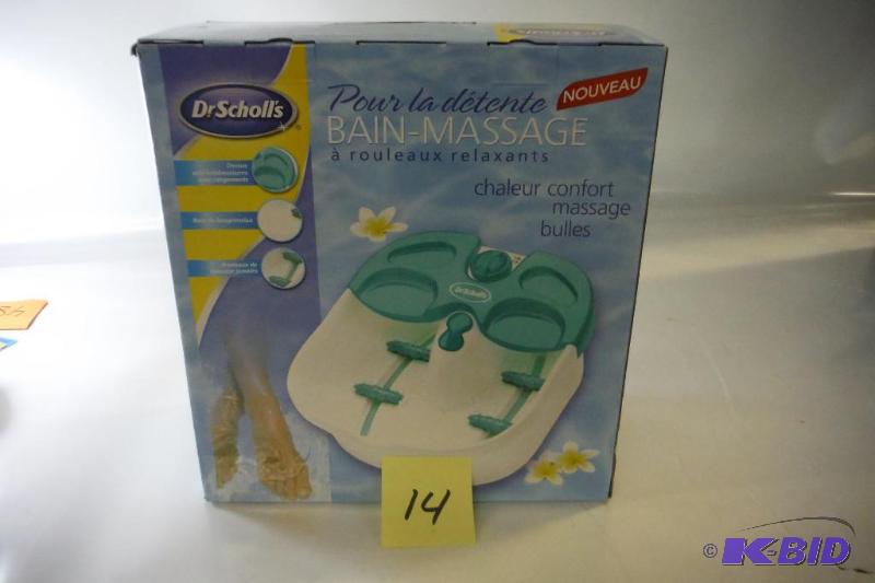 lot 14 image: Dr. Scholls Foot Bath Massage