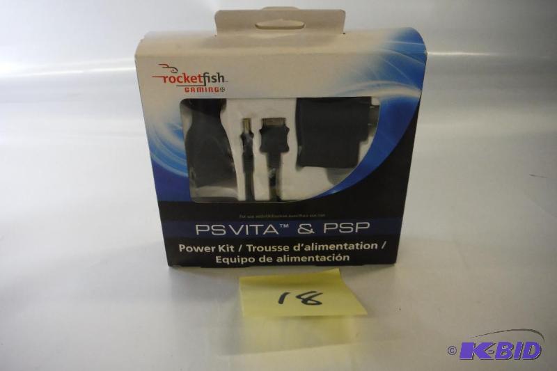 lot 18 image: RocketfishTM - PSVita & PSP Power Kit