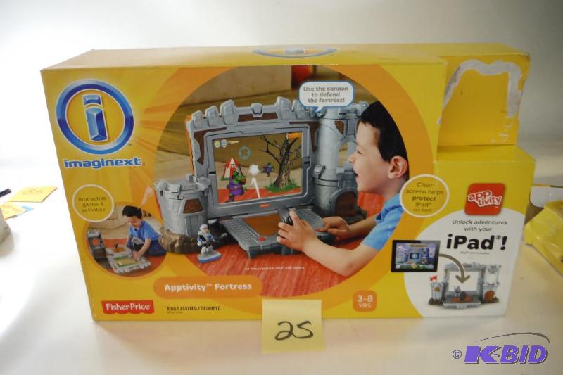 lot 25 image: Fisher-Price Imaginext Apptivity Fortress