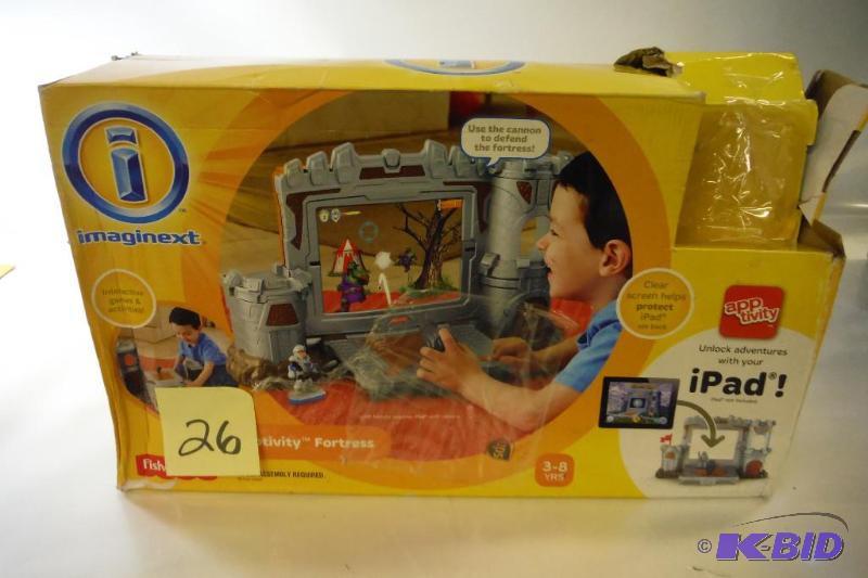 lot 26 image: Fisher-Price Imaginext Apptivity Fortress
