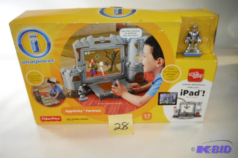 lot 28 image: Fisher-Price Imaginext Apptivity Fortress