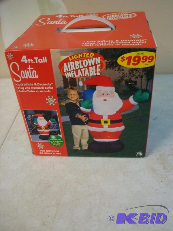New Inflatable Santa...