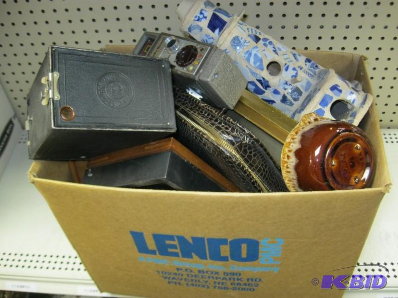 Box Of Treasures Vintage Camera Birdhouse&nbs...