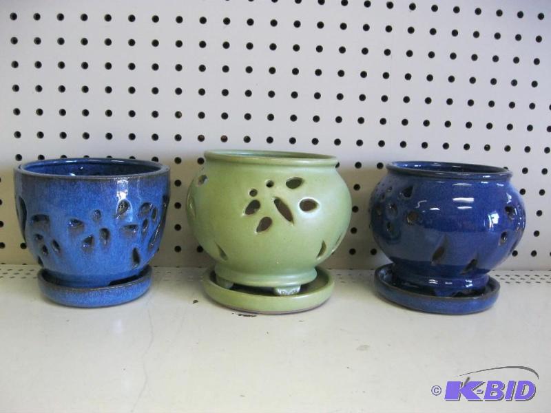 Lot Of New Orchid Pots Comes With Orchid Book...