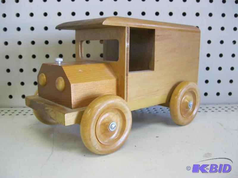 Wooden Car Bank...