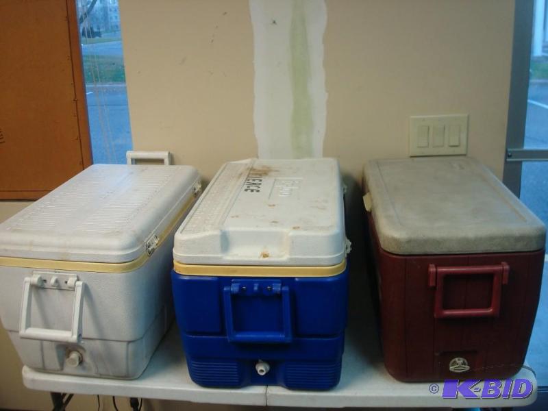 Lot Of Coolers, Used Show Wear, Marks, One Mi...